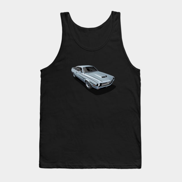 AMC Javelin in Sonic Silver Tank Top by candcretro